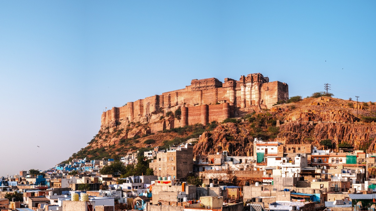 Jodhpur - The a little bit blue city.